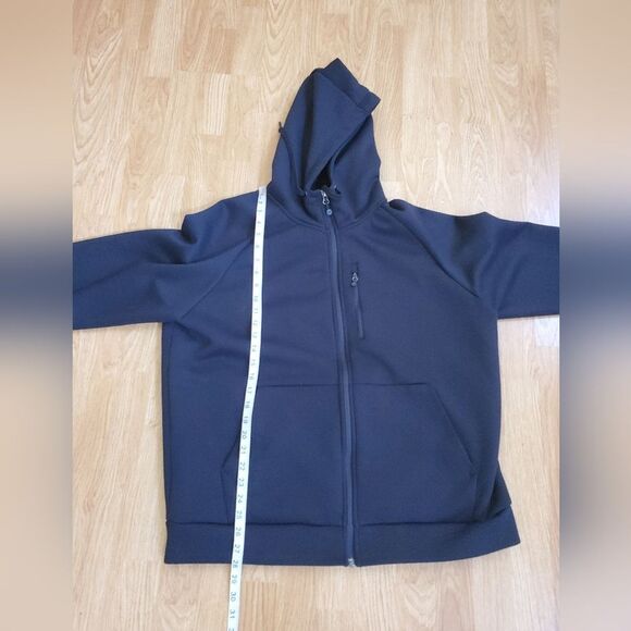 💥32 DEGREES💥  Men's Fleece Tech Sherpa Lined Zip-Front Hoodie - [Large, Black] - Picture 10 of 13